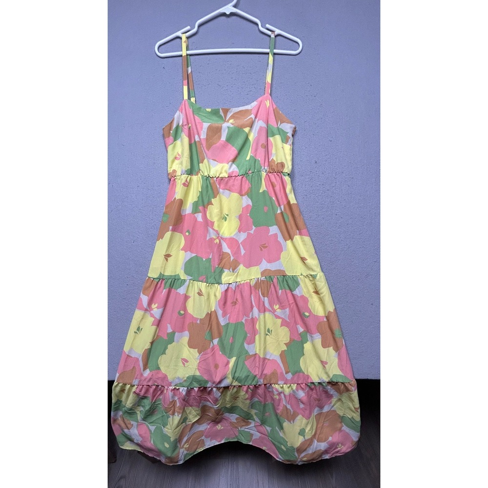 Social Standard by Sanctuary Dress Recycled Polyester Floral Size Medium Womens